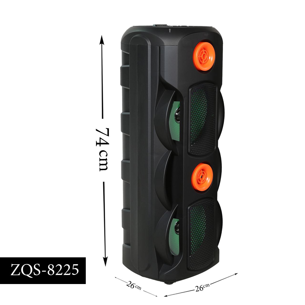 اسپیکر ارزان بلوتوثی قابل حمل Zqs 8225 اسپیکر ارزان بلوتوثی قابل حمل Zqs 8225