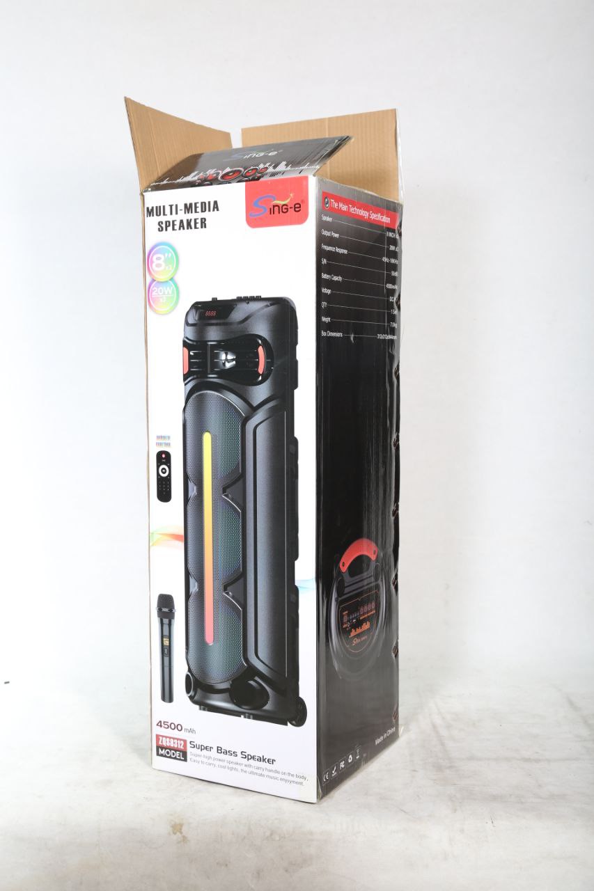 اسپیکر ارزان بلوتوثی قابل حمل Zqs 8312